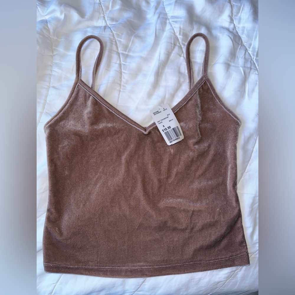 velvet tank top